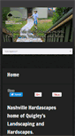 Mobile Screenshot of nashvillehardscape.com